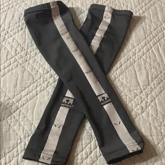 🔥Nathan Compression Reflective Sleeves Sz L/XL🔥 - Picture 3 of 8